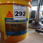 LOTE 292 - 01 ADITIVO PLASTIFICANTE PARA ARGAMASSA DE ACENTAMENTO E REBOCO MARCA SIKANOL ALVENARIA 18LT. (NO ESTADO) ATENÇÃO! FAZER A VISITAÇÃO ANTES DE ARREMATAR, NÃO SABEMOS SE FUNCIONA. LEILÃO NÃO TEM GARANTIA E NEM DEVOLUÇÃO, SUJEITO A POSSÍVEIS AVARIAS VISÍVEIS/OCULTAS E/OU AUSÊNCIA DE COMPONENTES.