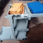 LOTE 436 - 01 CARRINHO PARA LIMPEZA INDUSTRIAL INCOMPLETO. (NO ESTADO) ATENÇÃO! FAZER A VISITAÇÃO ANTES DE ARREMATAR, NÃO SABEMOS SE FUNCIONA. LEILÃO NÃO TEM GARANTIA E NEM DEVOLUÇÃO, SUJEITO A POSSÍVEIS AVARIAS VISÍVEIS/OCULTAS E/OU AUSÊNCIA DE COMPONENTES.