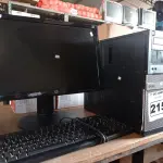 LOTE 215 - 01 CPU, 01 TECLADO E 01 MONITOR. (NO ESTADO) ATENÇÃO! FAZER A VISITAÇÃO ANTES DE ARREMATAR, NÃO SABEMOS SE FUNCIONA. LEILÃO NÃO TEM GARANTIA E NEM DEVOLUÇÃO, SUJEITO A POSSÍVEIS AVARIAS VISÍVEIS/OCULTAS E/OU AUSÊNCIA DE COMPONENTES.