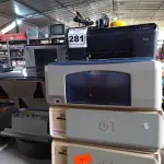 LOTE 281 - 10 IMPRESSORAS MARCAS E MODELOS DIVERSOS PARA RETIRADA DE PEÇAS E 04 LEITORAS DE CÓDIGO DE BARRAS PARA CAIXA PARA SUPERMERCADO. (NO ESTADO) ATENÇÃO! FAZER A VISITAÇÃO ANTES DE ARREMATAR, NÃO SABEMOS SE FUNCIONA. LEILÃO NÃO TEM GARANTIA E NEM DEVOLUÇÃO, SUJEITO A POSSÍVEIS AVARIAS VISÍVEIS/OCULTAS E/OU AUSÊNCIA DE COMPONENTES.