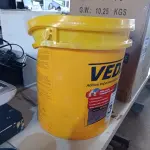 LOTE 312 - 01 BALDE DE VEDACIT, ADITIVO IMPERMEABILIZANTE PARA CONCRETOS E ARGAMASSAS 18L. (NO ESTADO) ATENÇÃO! FAZER A VISITAÇÃO ANTES DE ARREMATAR, NÃO SABEMOS SE FUNCIONA. LEILÃO NÃO TEM GARANTIA E NEM DEVOLUÇÃO, SUJEITO A POSSÍVEIS AVARIAS VISÍVEIS/OCULTAS E/OU AUSÊNCIA DE COMPONENTES.