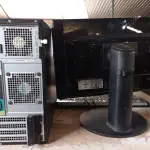 LOTE 485 - 01 CPU, 01 TECLADO E 01 MONITOR. (NO ESTADO) ATENÇÃO! FAZER A VISITAÇÃO ANTES DE ARREMATAR, NÃO SABEMOS SE FUNCIONA. LEILÃO NÃO TEM GARANTIA E NEM DEVOLUÇÃO, SUJEITO A POSSÍVEIS AVARIAS VISÍVEIS/OCULTAS E/OU AUSÊNCIA DE COMPONENTES.