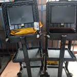 LOTE 437 - 02 CARRINHOS PARA LIMPEZA INDUSTRIAL INCOMPLETO. (NO ESTADO) ATENÇÃO! FAZER A VISITAÇÃO ANTES DE ARREMATAR, NÃO SABEMOS SE FUNCIONA. LEILÃO NÃO TEM GARANTIA E NEM DEVOLUÇÃO, SUJEITO A POSSÍVEIS AVARIAS VISÍVEIS/OCULTAS E/OU AUSÊNCIA DE COMPONENTES.