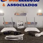 LOTE 368 - 02 ROTEADORES TP-LINK COM CABO E FONTE. (NO ESTADO) ATENÇÃO! FAZER A VISITAÇÃO ANTES DE ARREMATAR, NÃO SABEMOS SE FUNCIONA. LEILÃO NÃO TEM GARANTIA E NEM DEVOLUÇÃO, SUJEITO A POSSÍVEIS AVARIAS VISÍVEIS/OCULTAS E/OU AUSÊNCIA DE COMPONENTES.