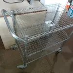 LOTE 188 - 01 CARRINHO PARA TRANSPORTE DE UTENSILIOS COM TRES DIVISOES. (NO ESTADO) ATENÇÃO! FAZER A VISITAÇÃO ANTES DE ARREMATAR, NÃO SABEMOS SE FUNCIONA. LEILÃO NÃO TEM GARANTIA E NEM DEVOLUÇÃO, SUJEITO A POSSÍVEIS AVARIAS VISÍVEIS/OCULTAS E/OU AUSÊNCIA DE COMPONENTES.