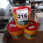 LOTE 216 - 03 BALDES DE SELANTE ACRÍLICO FLEXÍVEL SIKACRYL 203 5KG. (NO ESTADO) ATENÇÃO! FAZER A VISITAÇÃO ANTES DE ARREMATAR, NÃO SABEMOS SE FUNCIONA. LEILÃO NÃO TEM GARANTIA E NEM DEVOLUÇÃO, SUJEITO A POSSÍVEIS AVARIAS VISÍVEIS/OCULTAS E/OU AUSÊNCIA DE COMPONENTES.