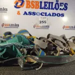 LOTE 255 - 05 CINTOS DE SEGURANÇA. (NO ESTADO) ATENÇÃO! FAZER A VISITAÇÃO ANTES DE ARREMATAR, NÃO SABEMOS SE FUNCIONA. LEILÃO NÃO TEM GARANTIA E NEM DEVOLUÇÃO, SUJEITO A POSSÍVEIS AVARIAS VISÍVEIS/OCULTAS E/OU AUSÊNCIA DE COMPONENTES.