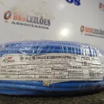 LOTE 270 - 01 ROLO DE CABO FLEXÍVEL 100M 1X10MM NA COR AZUL(NOVO). (NO ESTADO) ATENÇÃO! FAZER A VISITAÇÃO ANTES DE ARREMATAR, NÃO SABEMOS SE FUNCIONA. LEILÃO NÃO TEM GARANTIA E NEM DEVOLUÇÃO, SUJEITO A POSSÍVEIS AVARIAS VISÍVEIS/OCULTAS E/OU AUSÊNCIA DE COMPONENTES.
