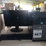 LOTE 467 - 01 CPU, 01 TECLADO E 01 MONITOR. (NO ESTADO) ATENÇÃO! FAZER A VISITAÇÃO ANTES DE ARREMATAR, NÃO SABEMOS SE FUNCIONA. LEILÃO NÃO TEM GARANTIA E NEM DEVOLUÇÃO, SUJEITO A POSSÍVEIS AVARIAS VISÍVEIS/OCULTAS E/OU AUSÊNCIA DE COMPONENTES.