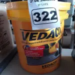 LOTE 322 - 01 BALDE DE VEDACIT, ADITIVO IMPERMEABILIZANTE PARA CONCRETOS E ARGAMASSAS 18L. (NO ESTADO) ATENÇÃO! FAZER A VISITAÇÃO ANTES DE ARREMATAR, NÃO SABEMOS SE FUNCIONA. LEILÃO NÃO TEM GARANTIA E NEM DEVOLUÇÃO, SUJEITO A POSSÍVEIS AVARIAS VISÍVEIS/OCULTAS E/OU AUSÊNCIA DE COMPONENTES.