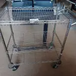 LOTE 337 - 01 CARRINHO PARA TRANSPORTE DE UTENSILIOS COM TRES DIVISOES. (NO ESTADO) ATENÇÃO! FAZER A VISITAÇÃO ANTES DE ARREMATAR, NÃO SABEMOS SE FUNCIONA. LEILÃO NÃO TEM GARANTIA E NEM DEVOLUÇÃO, SUJEITO A POSSÍVEIS AVARIAS VISÍVEIS/OCULTAS E/OU AUSÊNCIA DE COMPONENTES.