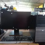 LOTE 326 - 01 CPU, 01 TECLADO E 01 MONITOR. (NO ESTADO) ATENÇÃO! FAZER A VISITAÇÃO ANTES DE ARREMATAR, NÃO SABEMOS SE FUNCIONA. LEILÃO NÃO TEM GARANTIA E NEM DEVOLUÇÃO, SUJEITO A POSSÍVEIS AVARIAS VISÍVEIS/OCULTAS E/OU AUSÊNCIA DE COMPONENTES.