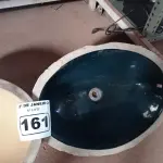 LOTE 161 - 02 CUBAS PARA BANHEIRO. (NO ESTADO) ATENÇÃO! FAZER A VISITAÇÃO ANTES DE ARREMATAR, NÃO SABEMOS SE FUNCIONA. LEILÃO NÃO TEM GARANTIA E NEM DEVOLUÇÃO, SUJEITO A POSSÍVEIS AVARIAS VISÍVEIS/OCULTAS E/OU AUSÊNCIA DE COMPONENTES.