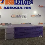 LOTE 353 - 02 SWITCHES CADA COM 48 PORTAS. (NO ESTADO) ATENÇÃO! FAZER A VISITAÇÃO ANTES DE ARREMATAR, NÃO SABEMOS SE FUNCIONA. LEILÃO NÃO TEM GARANTIA E NEM DEVOLUÇÃO, SUJEITO A POSSÍVEIS AVARIAS VISÍVEIS/OCULTAS E/OU AUSÊNCIA DE COMPONENTES.