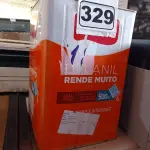 LOTE 329 - 01 LATA DE TINTA IQUINE DELANIL RENDE MUITO 18L BASE “C”. (NO ESTADO) ATENÇÃO! FAZER A VISITAÇÃO ANTES DE ARREMATAR, NÃO SABEMOS SE FUNCIONA. LEILÃO NÃO TEM GARANTIA E NEM DEVOLUÇÃO, SUJEITO A POSSÍVEIS AVARIAS VISÍVEIS/OCULTAS E/OU AUSÊNCIA DE COMPONENTES.