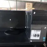 LOTE 489 - 01 CPU, 01 TECLADO E 01 MONITOR. (NO ESTADO) ATENÇÃO! FAZER A VISITAÇÃO ANTES DE ARREMATAR, NÃO SABEMOS SE FUNCIONA. LEILÃO NÃO TEM GARANTIA E NEM DEVOLUÇÃO, SUJEITO A POSSÍVEIS AVARIAS VISÍVEIS/OCULTAS E/OU AUSÊNCIA DE COMPONENTES.