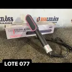 LOTE 077 - 01 ESCOVA ALISADORA DE CABELOS ( NOVO ) ( NO ESTADO )