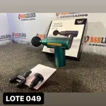 LOTE 049 - 01 PISTOLA DE MASSAGEM NA COR VERDE ( NOVO ) ( NO ESTADO )