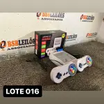 LOTE 016 - 01 VIDEOGAME RETRO COM MAIS DE 600 JOGOS( NOVO ) ( NO ESTADO )