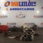LOTE 013 - 01 LOTE COM VÁRIAS PEÇAS PARA MOTORES E 02 BOMBAS D’AGUA PARA MÁQUINA DE LAVAR MARCAS E MODELOS DIVERSOS.  (NO ESTADO) ATENÇÃO! FAZER A VISITAÇÃO ANTES DE ARREMATAR, NÃO SABEMOS SE FUNCIONA. LEILÃO NÃO TEM GARANTIA E NEM DEVOLUÇÃO, SUJEITO A POSSÍVEIS AVARIAS VISÍVEIS/OCULTAS E/OU AUSÊNCIA DE COMPONENTES.