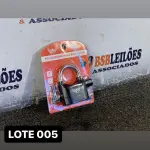 LOTE 005 - 01 CADEADO ELETRÔNICO TAMANHO GG PARA MOTO E BICICLETA( NOVO ) ( NO ESTADO )