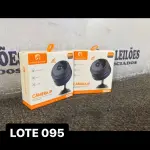 LOTE 095 - 02 CÂMERAS ESPIÃS MAGNETICAS WI-FI ( NOVO ) ( NO ESTADO )