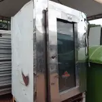 LOTE 558 - 01 FORNO A GÁS INDUSTRIAL COM AVARIAS. (NO ESTADO) ATENÇÃO! FAZER A VISITAÇÃO ANTES DE ARREMATAR, NÃO SABEMOS SE FUNCIONA. LEILÃO NÃO TEM GARANTIA E NEM DEVOLUÇÃO, SUJEITO A POSSÍVEIS AVARIAS VISÍVEIS/OCULTAS E/OU AUSÊNCIA DE COMPONENTES.