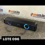 LOTE 096 - 01 CAIXA DE SOM BLUETOOTH TAMANHO G ( NOVO ) ( NO ESTADO )