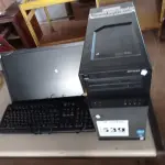 LOTE 539 - 01 CPU, 01 TECLADO E 01 MONITOR CORE I3.(NO ESTADO) ATENÇÃO! FAZER A VISITAÇÃO ANTES DE ARREMATAR, NÃO SABEMOS SE FUNCIONA. LEILÃO NÃO TEM GARANTIA E NEM DEVOLUÇÃO, SUJEITO A POSSÍVEIS AVARIAS VISÍVEIS/OCULTAS E/OU AUSÊNCIA DE COMPONENTES.