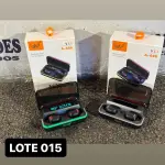 LOTE 015 - 02 FONES DE OUVIDO PORTÁTEIS COM VISOR E INDICADOR DE LED( NOVO ) ( NO ESTADO )