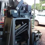 LOTE 548 - 01 LOTE COM DIVERSAS SUCATAS DE FERRO.(NO ESTADO) ATENÇÃO! FAZER A VISITAÇÃO ANTES DE ARREMATAR, NÃO SABEMOS SE FUNCIONA. LEILÃO NÃO TEM GARANTIA E NEM DEVOLUÇÃO, SUJEITO A POSSÍVEIS AVARIAS VISÍVEIS/OCULTAS E/OU AUSÊNCIA DE COMPONENTES.