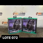 LOTE 072 - 02 FONES HEADSET BLUETOOTH TAMANHO G ( NOVO ) ( NO ESTADO )