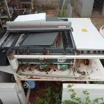 LOTE 552 - 01 SUCATA DE MAQUINÁRIO GRÁFICO. (NO ESTADO, LEILÃO NÃO TEM GARANTIA E NEM DEVOLUÇÃO, SUJEITO A POSSÍVEIS AVARIAS VISÍVEIS/OCULTAS E/OU AUSÊNCIA DE COMPONENTES).