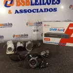 LOTE 018 - 01 DVR E VÁRIAS CÂMERAS DE SEGURANÇA. (NO ESTADO) ATENÇÃO! FAZER A VISITAÇÃO ANTES DE ARREMATAR, NÃO SABEMOS SE FUNCIONA. LEILÃO NÃO TEM GARANTIA E NEM DEVOLUÇÃO, SUJEITO A POSSÍVEIS AVARIAS VISÍVEIS/OCULTAS E/OU AUSÊNCIA DE COMPONENTES.