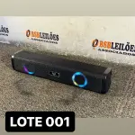 LOTE 001 - 01 CAIXA DE SOM TAMANHO G  ( NOVO ) ( NO ESTADO )