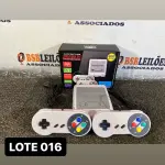 LOTE 016 - 01 VIDEOGAME RETRO COM MAIS DE 600 JOGOS( NOVO ) ( NO ESTADO )