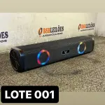 LOTE 001 - 01 CAIXA DE SOM TAMANHO G  ( NOVO ) ( NO ESTADO )