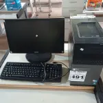 LOTE 491 - 01 CPU, 01 TECLADO E 01 MONITOR. (NO ESTADO) ATENÇÃO! FAZER A VISITAÇÃO ANTES DE ARREMATAR, NÃO SABEMOS SE FUNCIONA. LEILÃO NÃO TEM GARANTIA E NEM DEVOLUÇÃO, SUJEITO A POSSÍVEIS AVARIAS VISÍVEIS/OCULTAS E/OU AUSÊNCIA DE COMPONENTES.