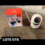 LOTE 078 - 01 CÂMERA WI-FI DE MONITORAMENTO COM AUDIO ( NOVO ) ( NO ESTADO )