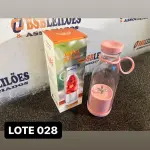 LOTE 028 - 01LIQUIDIFICADOR PORTÁTIL GARRAFA ( NOVO ) ( NO ESTADO )