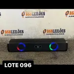 LOTE 096 - 01 CAIXA DE SOM BLUETOOTH TAMANHO G ( NOVO ) ( NO ESTADO )