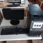 LOTE 544 - 01 CPU, 01 TECLADO E 01 MONITOR CORE I3. (NO ESTADO) ATENÇÃO! FAZER A VISITAÇÃO ANTES DE ARREMATAR, NÃO SABEMOS SE FUNCIONA. LEILÃO NÃO TEM GARANTIA E NEM DEVOLUÇÃO, SUJEITO A POSSÍVEIS AVARIAS VISÍVEIS/OCULTAS E/OU AUSÊNCIA DE COMPONENTES.