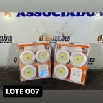 LOTE 007 - 02 KITS DE LÂMPADAS DE LED COM CONTROLE REMOTO( NOVO ) ( NO ESTADO )