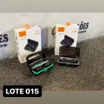 LOTE 015 - 02 FONES DE OUVIDO PORTÁTEIS COM VISOR E INDICADOR DE LED( NOVO ) ( NO ESTADO )