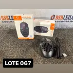 LOTE 067 - 01 MOUSE COM VENTILADOR EMBUTIDO ( NOVO ) ( NO ESTADO )