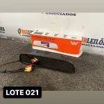 LOTE 021 - 01 RETROVISOR CÂMERA DE RÉ( NOVO ) ( NO ESTADO )