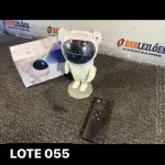 LOTE 055 - 01 PROJETOR ASTRONAUTA COM CONTROLE REMOTO ( NOVO ) ( NO ESTADO )