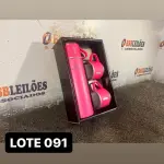 LOTE 091 - 01 KIT GARRAFA TERMICA CAMPING ( NOVO ) ( NO ESTADO )