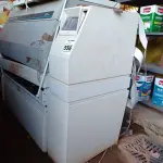 LOTE 556 - 01 SUCATA DE MAQUINÁRIO GRÁFICO. (NO ESTADO, LEILÃO NÃO TEM GARANTIA E NEM DEVOLUÇÃO, SUJEITO A POSSÍVEIS AVARIAS VISÍVEIS/OCULTAS E/OU AUSÊNCIA DE COMPONENTES).