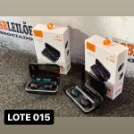 LOTE 015 - 02 FONES DE OUVIDO PORTÁTEIS COM VISOR E INDICADOR DE LED( NOVO ) ( NO ESTADO )